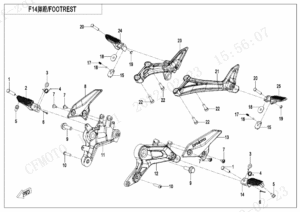 F14 FOOTREST