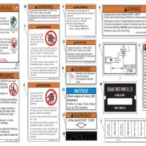 Informační štítky