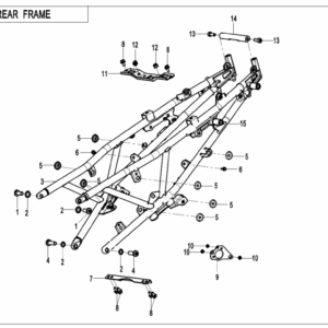 F03-2 REAR FRAME