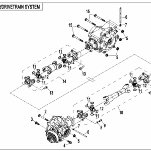 F30-B DRIVETRAIN SYSTEM(2018 VERSION)