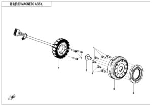 E03 MAGNETO ASSY.
