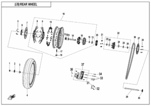 F11 REAR WHEEL