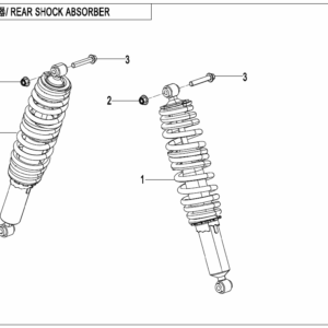 F06-2 REAR SHOCK ABSORBER