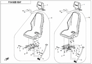 F13-B SEAT