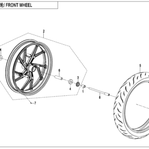 F07 FRONT WHEEL