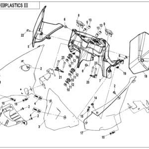 F04-3-B PLASTICS 3(BIG WINDSHIELD)