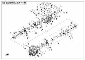 F30 DRIVETRAIN SYSTEM