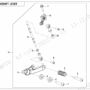 F03-3 GEARSHIFT LEVER