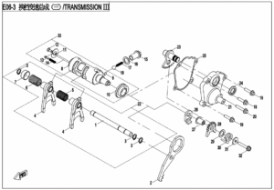 E06-3 TRANSMISSION SYSTEM(3)