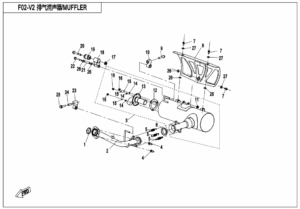 F02-V2 MUFFLER