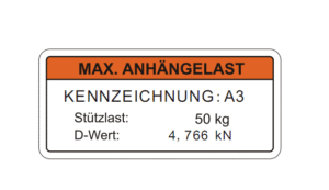 F19-Q TOWING LABEL