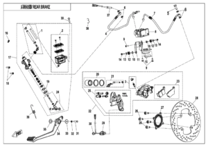 F08-2 REAR BRAKE (ABS)