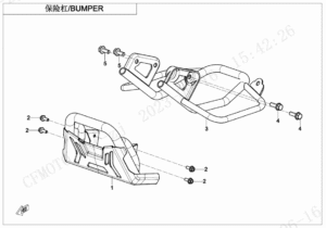 F23-A BUMPER(CAM REGULATING)