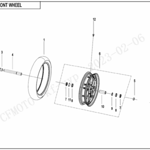 F07 FRONT WHEEL