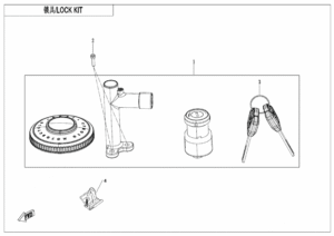 F01 LOCK KIT