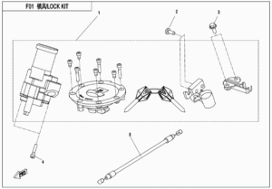 F01 LOCK KIT