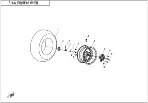 F11-A REAR WHEEL(2017)