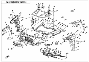 F04-1 FRONT PLASTICS