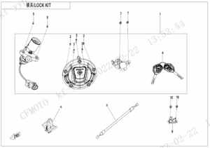 F01 LOCK KIT