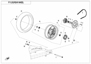 F11 REAR WHEEL