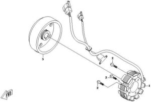 MAGNETO STATOR ASSY.
