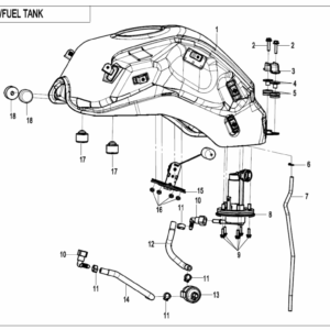 F12 FUEL TANK