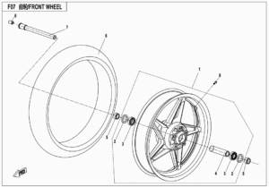 F07-A FRONT WHEEL