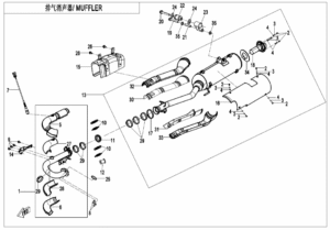 F02-V3 MUFFLER