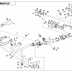 F02-A-V1 MUFFLER(ORDINARY)
