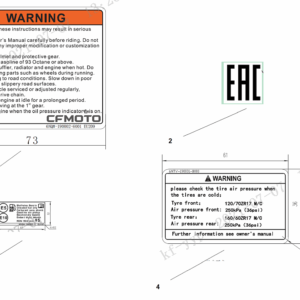 F19-1 WARNING DECAL