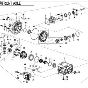 F31 FRONT AXLE