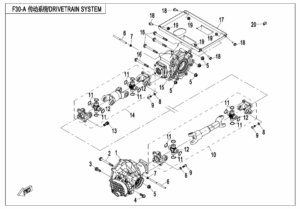 F30-A DRIVETRAIN SYSTEM(2017 VERSION)