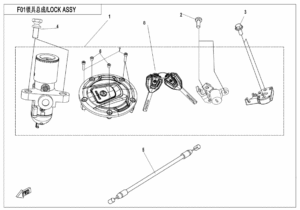 F01-B LOCK KIT