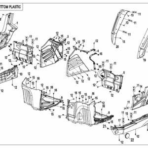 F04-4 BOTTOM PLASTIC