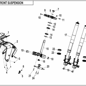 F05-B FRONT SUSPENSION(ADVANCED)