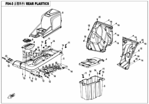 F04-3 REAR PLASTICS