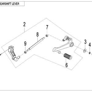 F03-2 GEARSHIFT LEVER