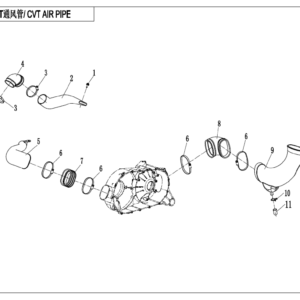 F00-1 CVT AIR PIPE@^SIDE COVER