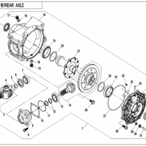 Zadní rozvodovka IV