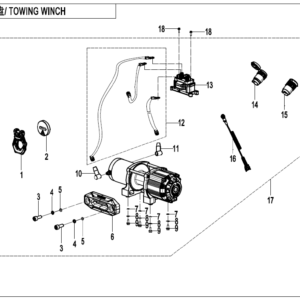 F15-2 TOWING WINCH
