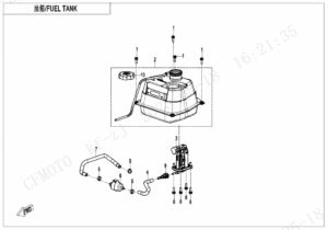 F12 FUEL TANK