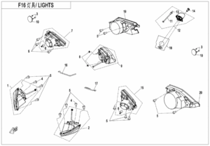 F16 LIGHTS
