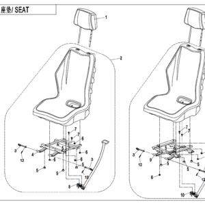 F13-A SEAT (ORDINARY)