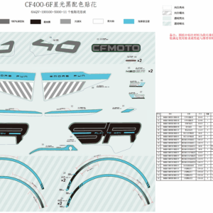 F19-A DECAL KITS(NEBULA BLACK)