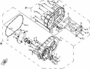CVT blok