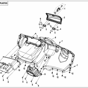 F04-2 FRONT PLASTICS