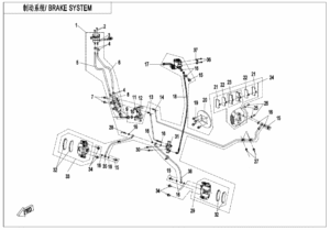 F08-1-B-V2 BRAKE SYSTEM