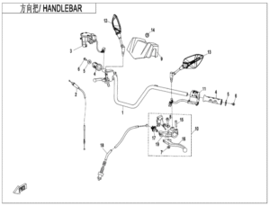 F10-1-A-V2 HANDLEBAR
