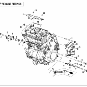 F00 ENGINE FITTINGS