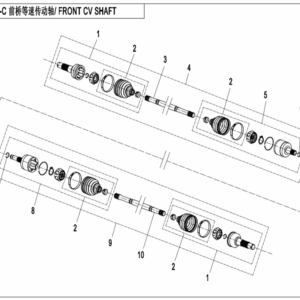 Přední poloosy III